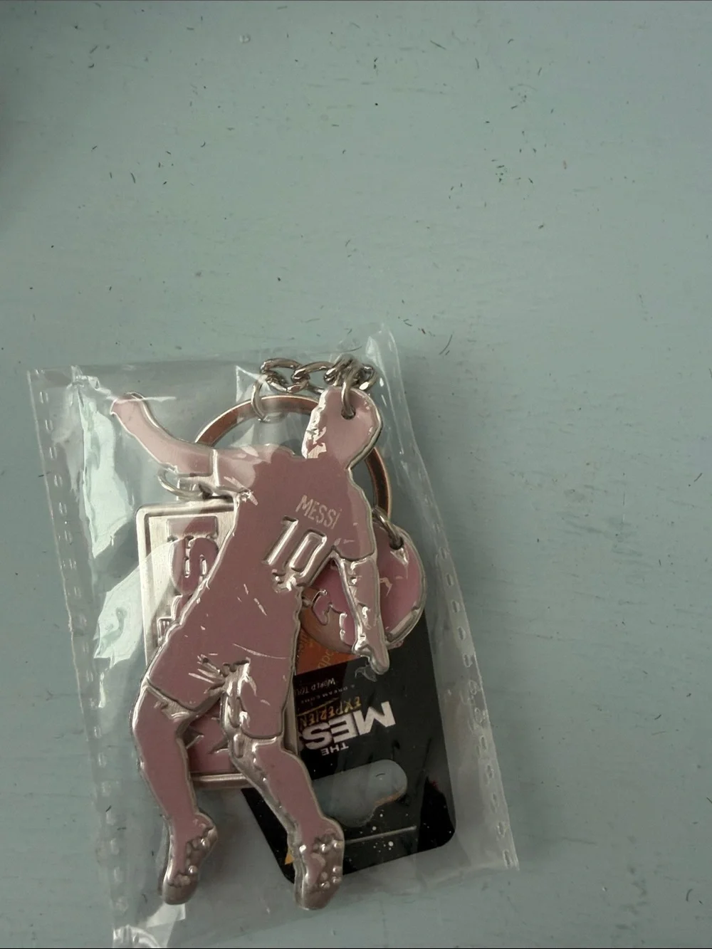 Saint Germain Miami Lanyard & 3 Intermiami FC keychain bundle